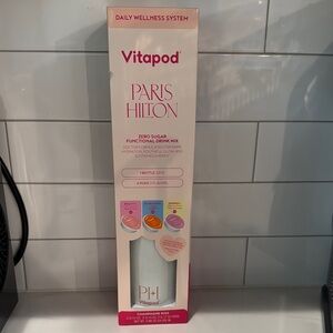 Vitapod Paris Hilton Daily Wellness System Champagne Kiss Bottle